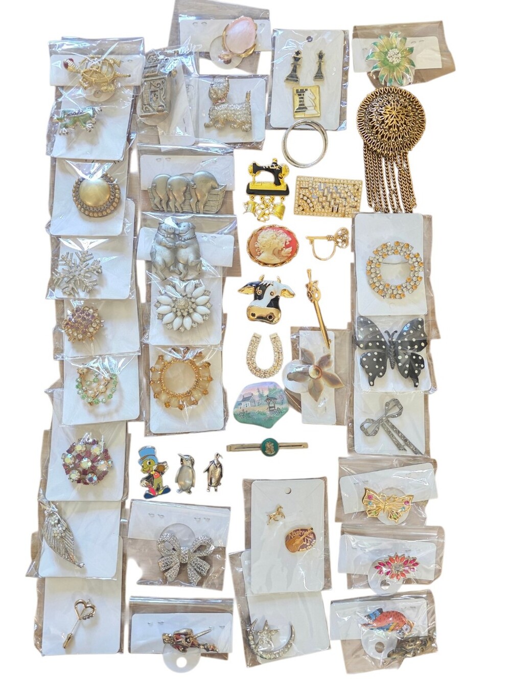 Collection Of Pins And Brooches